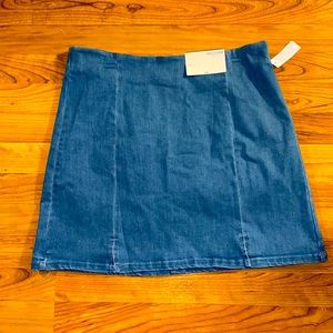 Arizona skirts 1 blue jean and 1 black corduroy